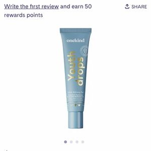 Onekind Youth Drops Gentle Refining Peel - Blue